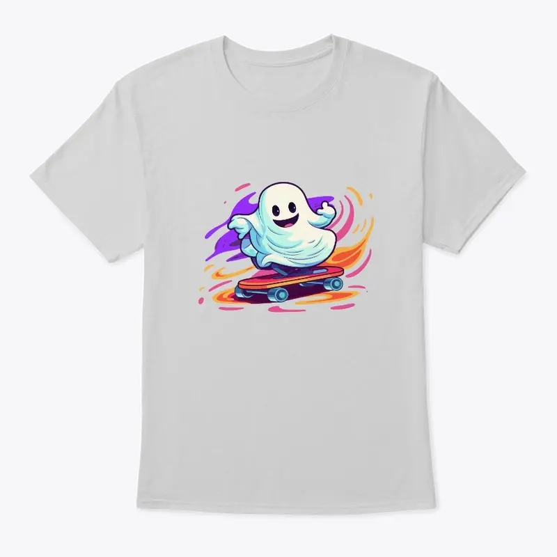 Skateboarding Ghost