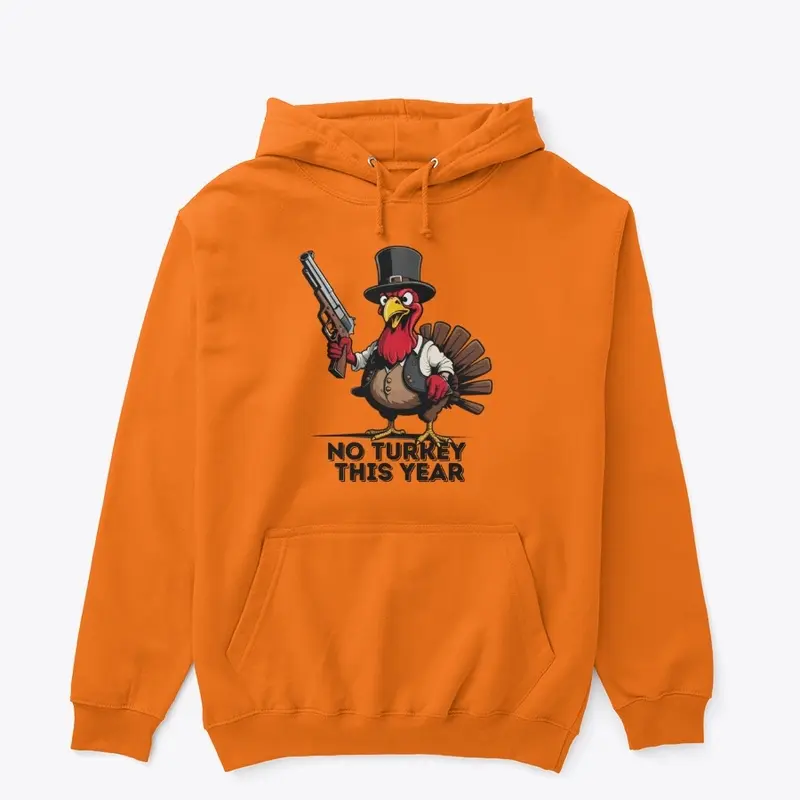 Quirky Turkey Protest Hoodie