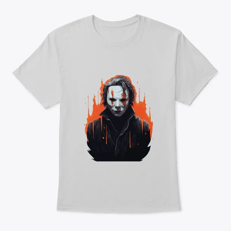  Halloween Michael Myers Fan Art Tee