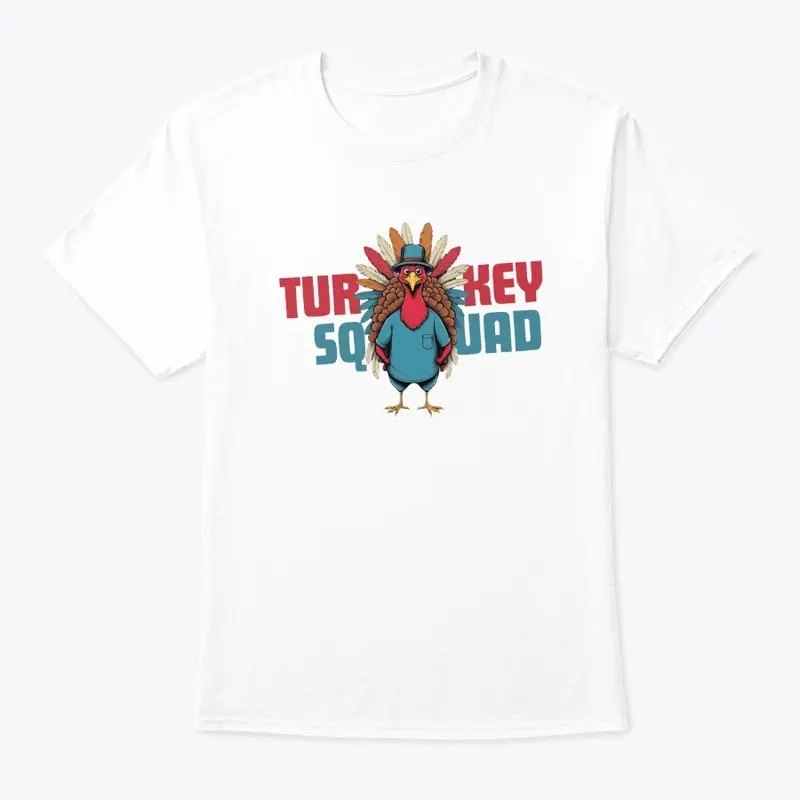 Hipster Turkey Squad Tee